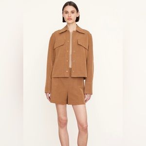 VINCE Textured Shirt Jacket